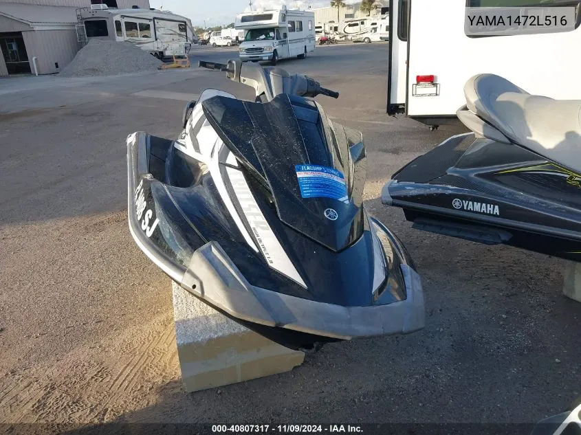 2016 Yamaha Other VIN: YAMA1472L516 Lot: 40807317