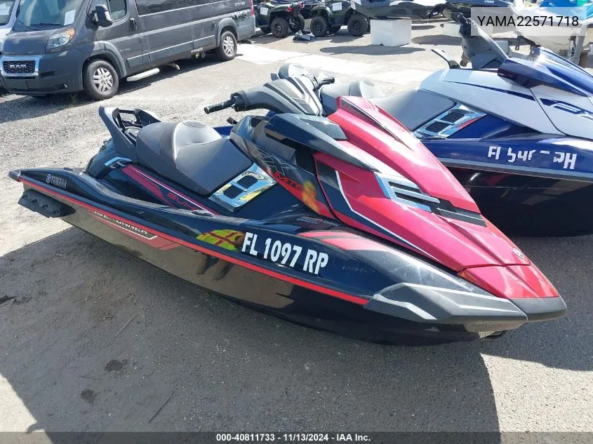 2017 Yamaha Waverunner VIN: YAMA22571718 Lot: 40811733