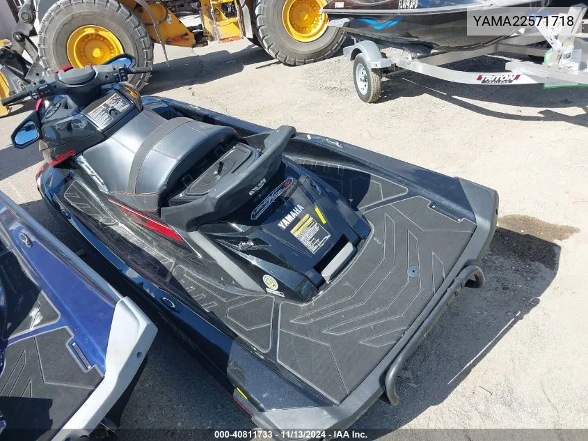 2017 Yamaha Waverunner VIN: YAMA22571718 Lot: 40811733