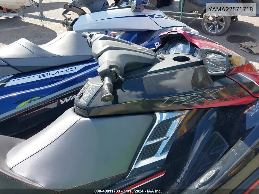 2017 Yamaha Waverunner VIN: YAMA22571718 Lot: 40811733