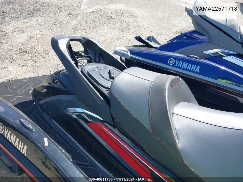 2017 Yamaha Waverunner VIN: YAMA22571718 Lot: 40811733