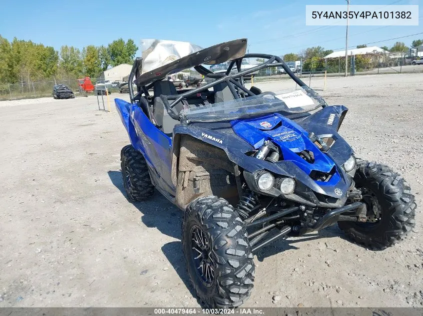 2023 Yamaha Yxz1000 VIN: 5Y4AN35Y4PA101382 Lot: 40479464