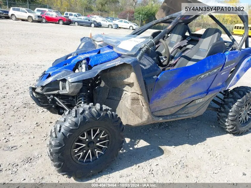 2023 Yamaha Yxz1000 VIN: 5Y4AN35Y4PA101382 Lot: 40479464