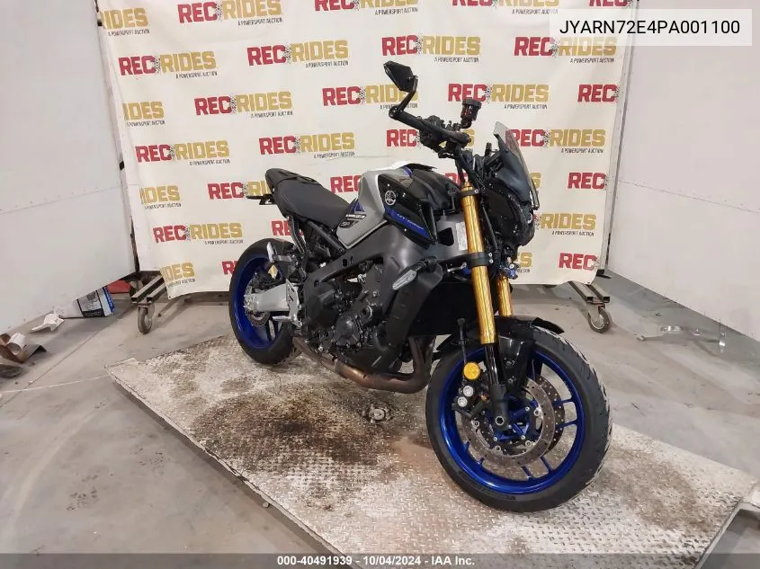 2023 Yamaha Mt09 D VIN: JYARN72E4PA001100 Lot: 40491939