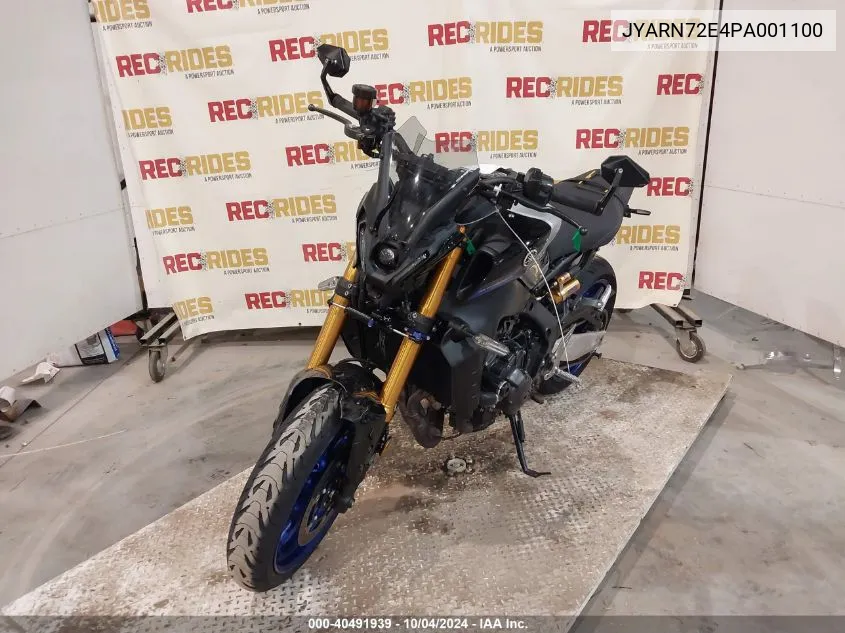 2023 Yamaha Mt09 D VIN: JYARN72E4PA001100 Lot: 40491939