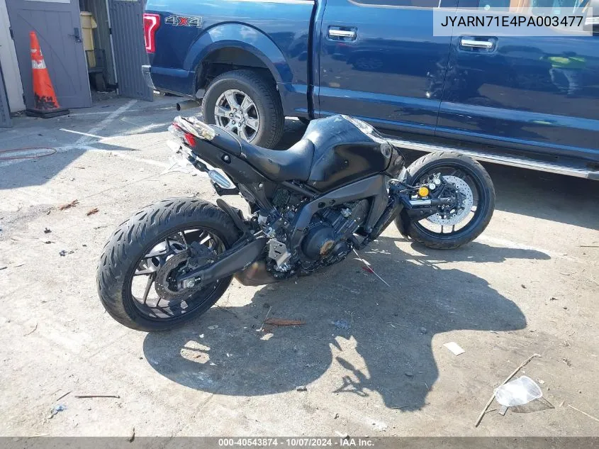 2023 Yamaha Mt09 VIN: JYARN71E4PA003477 Lot: 40543874