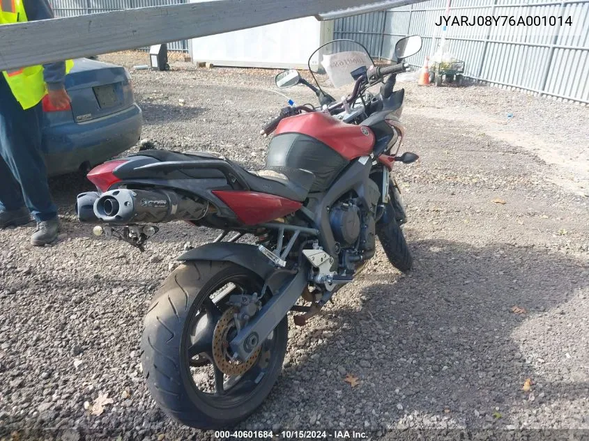 JYARJ08Y76A001014 2006 Yamaha Fz6 Sc