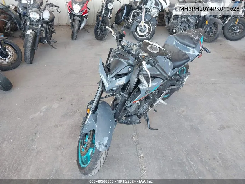 2023 Yamaha Mt-03 VIN: MH3RH20Y4PK010628 Lot: 40566533