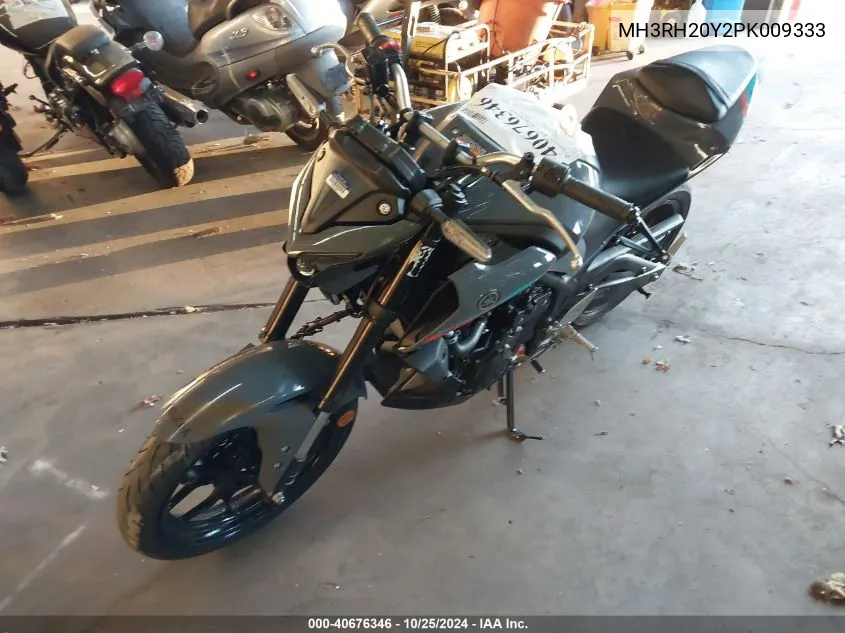 2023 Yamaha Mt-03 VIN: MH3RH20Y2PK009333 Lot: 40676346