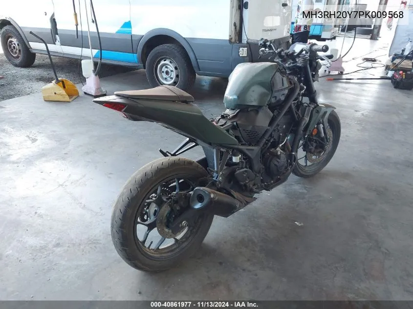 2023 Yamaha Mt-03 VIN: MH3RH20Y7PK009568 Lot: 40861977