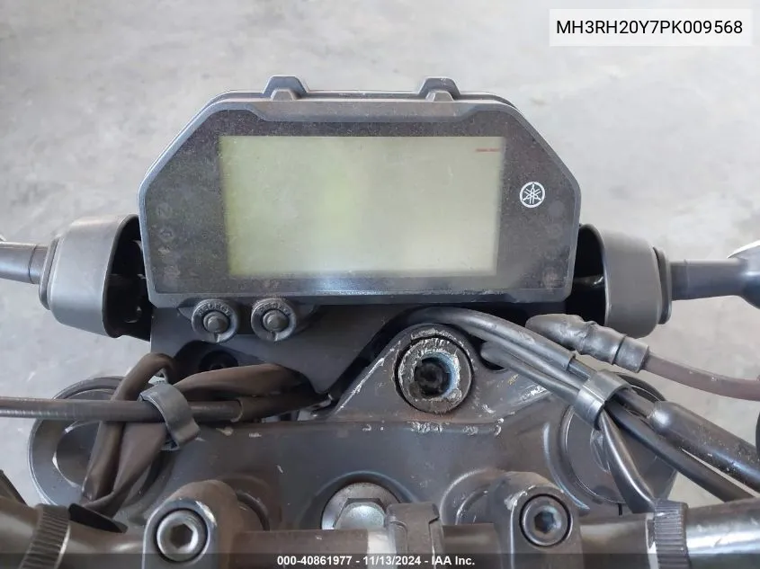 2023 Yamaha Mt-03 VIN: MH3RH20Y7PK009568 Lot: 40861977