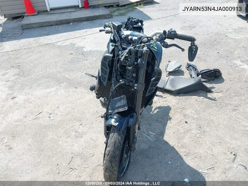 2018 Yamaha Mt09 VIN: JYARN53N4JA000913 Lot: 12090285