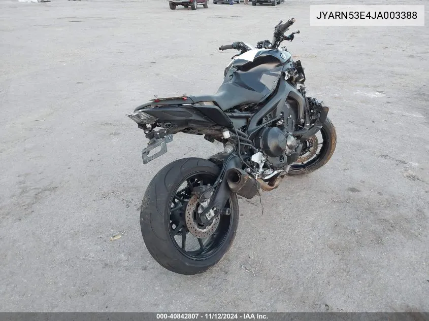 2018 Yamaha Mt09 VIN: JYARN53E4JA003388 Lot: 40842807