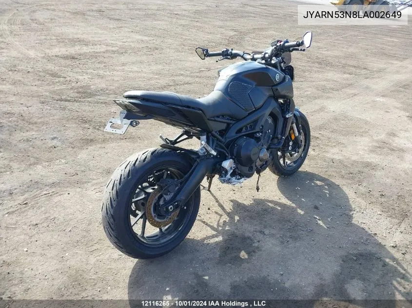 JYARN53N8LA002649 2020 Yamaha Mt09