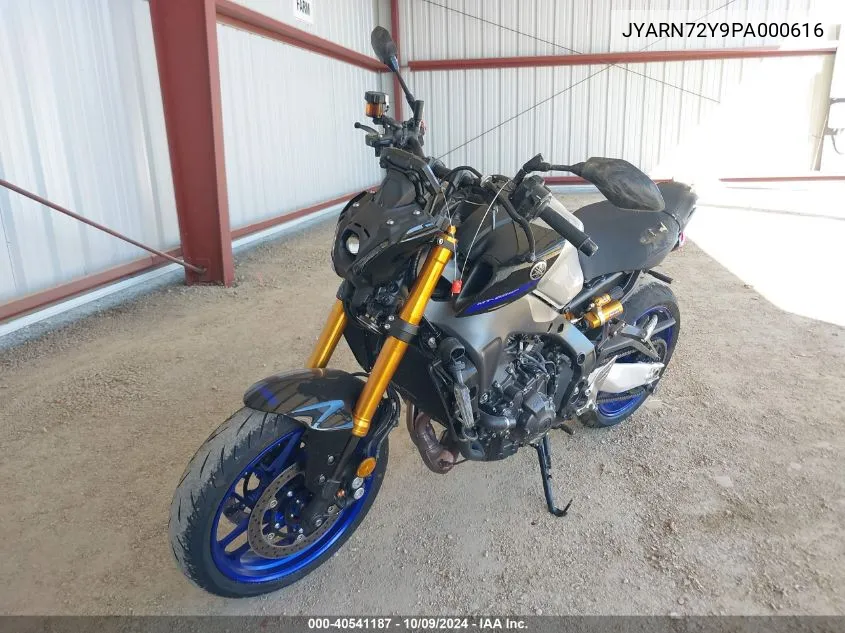 2023 Yamaha Mt09 Dc VIN: JYARN72Y9PA000616 Lot: 40541187