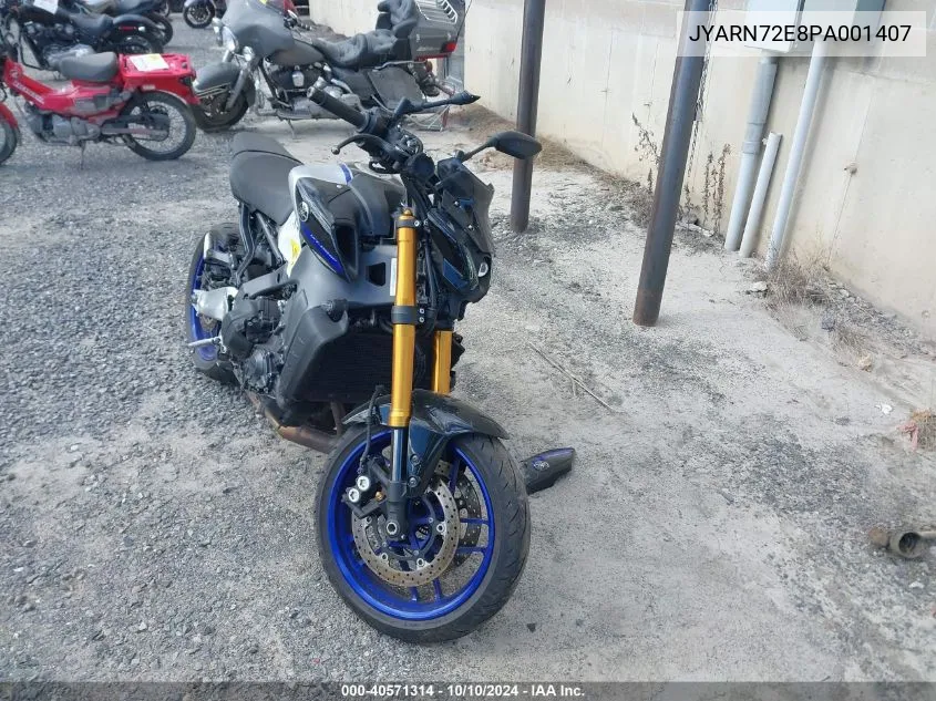 2023 Yamaha Mt09 D VIN: JYARN72E8PA001407 Lot: 40571314