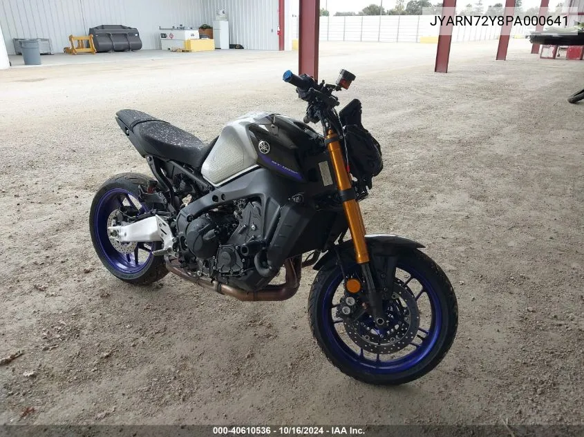 2023 Yamaha Mt09 Dc VIN: JYARN72Y8PA000641 Lot: 40610536