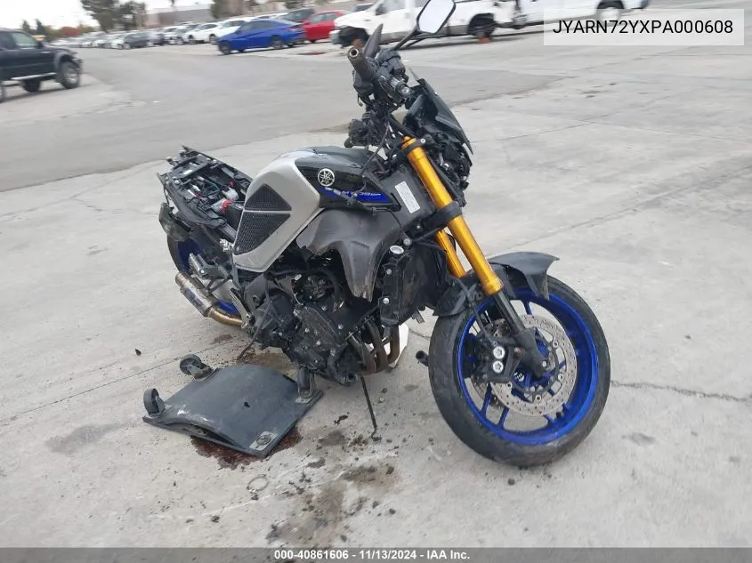 2023 Yamaha Mt09 Dc VIN: JYARN72YXPA000608 Lot: 40861606