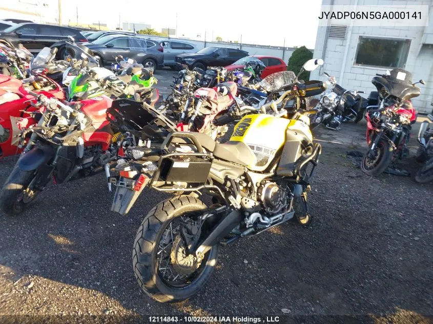 2016 Yamaha Xt1200Z VIN: JYADP06N5GA000141 Lot: 12114843