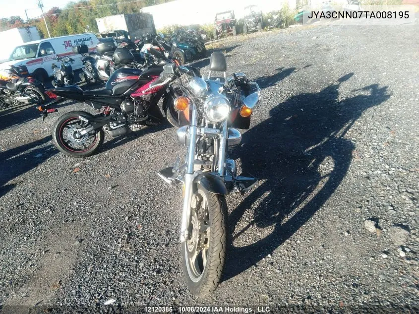 1996 Yamaha Xv750 VIN: JYA3CNN07TA008195 Lot: 12120385