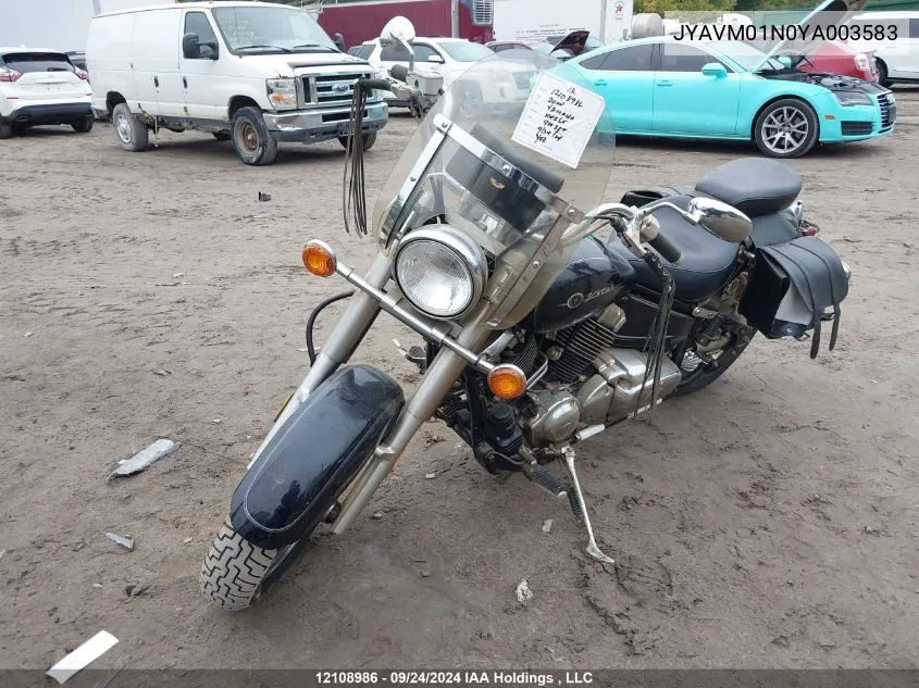 2000 Yamaha Xvs65 A VIN: JYAVM01N0YA003583 Lot: 12108986