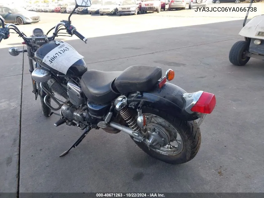 2000 Yamaha Xv535 VIN: JYA3JCC06YA066738 Lot: 40671263