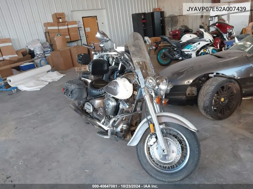 2002 Yamaha Xv1600 At VIN: JYAVP07E52A007439 Lot: 40647081