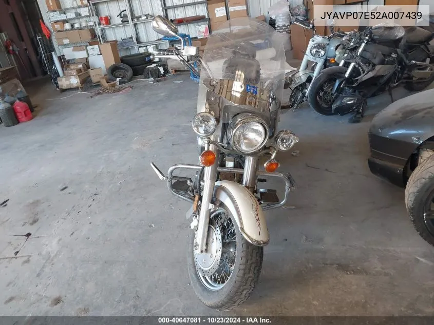 2002 Yamaha Xv1600 At VIN: JYAVP07E52A007439 Lot: 40647081