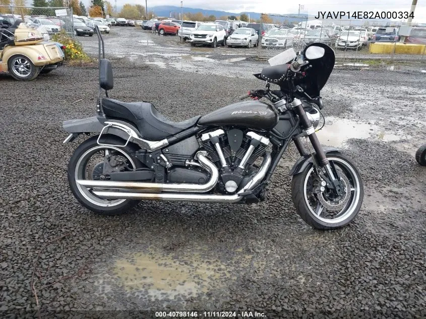 2002 Yamaha Xv1700 Pc VIN: JYAVP14E82A000334 Lot: 40798146