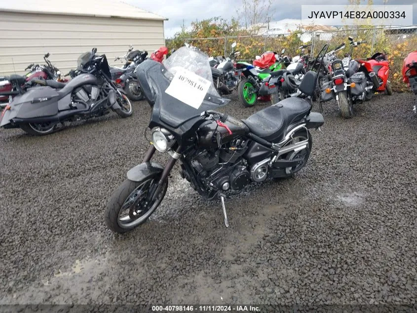 2002 Yamaha Xv1700 Pc VIN: JYAVP14E82A000334 Lot: 40798146