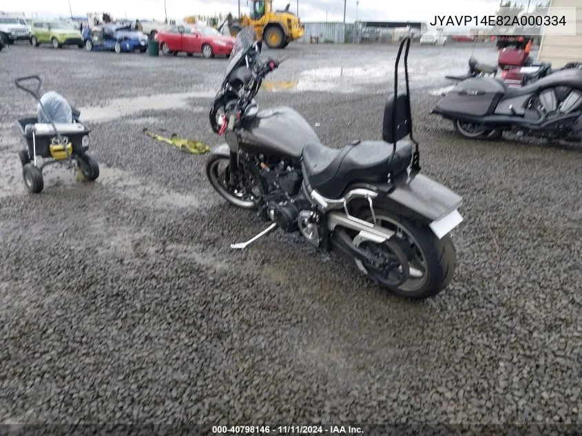 2002 Yamaha Xv1700 Pc VIN: JYAVP14E82A000334 Lot: 40798146