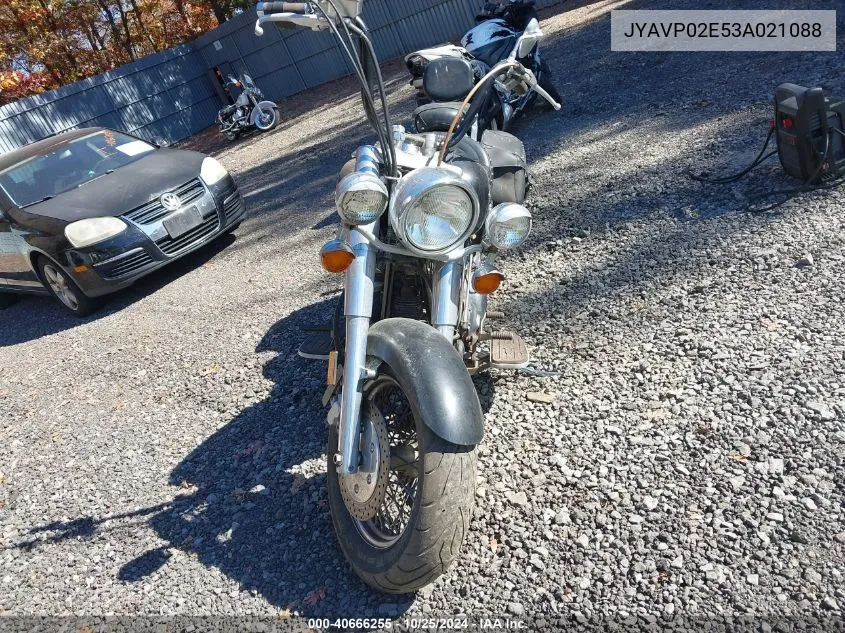 2003 Yamaha Xv1600 As VIN: JYAVP02E53A021088 Lot: 40666255