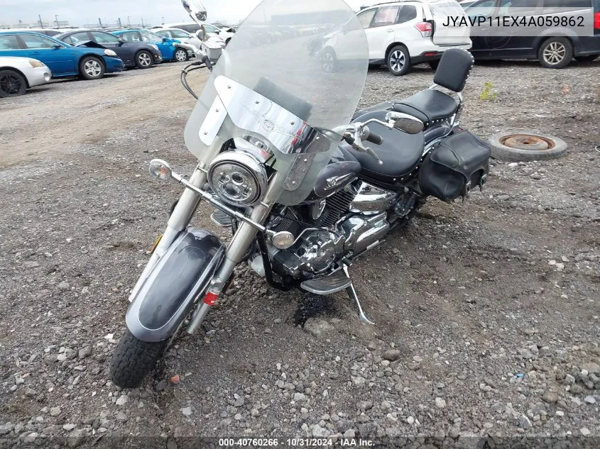 2004 Yamaha Xvs1100 A VIN: JYAVP11EX4A059862 Lot: 40760266