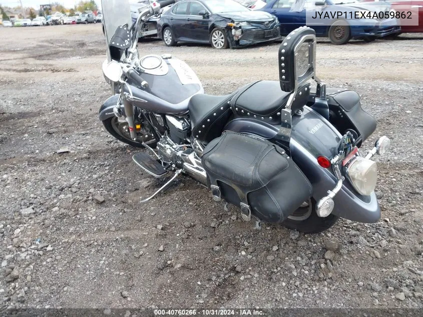 2004 Yamaha Xvs1100 A VIN: JYAVP11EX4A059862 Lot: 40760266