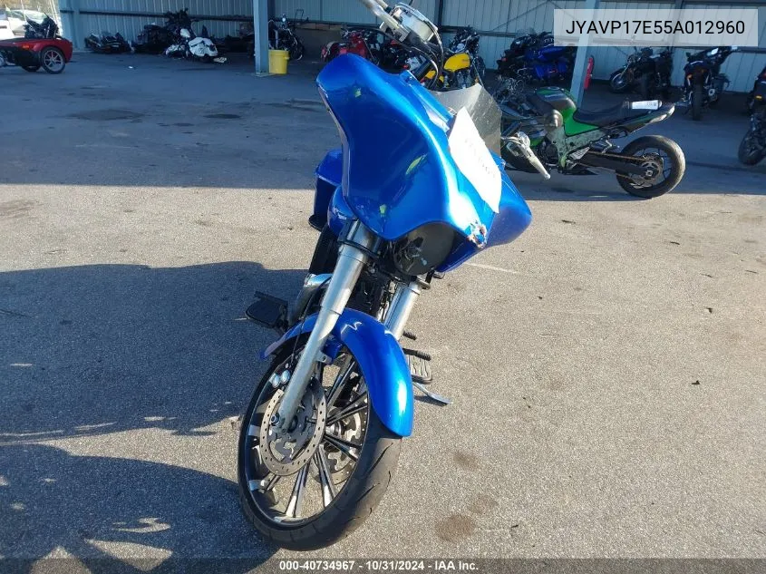 2005 Yamaha Xv1700 A VIN: JYAVP17E55A012960 Lot: 40734967