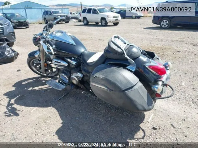 2009 Yamaha Xvs950 A VIN: JYAVN01N39A000692 Lot: 12069852