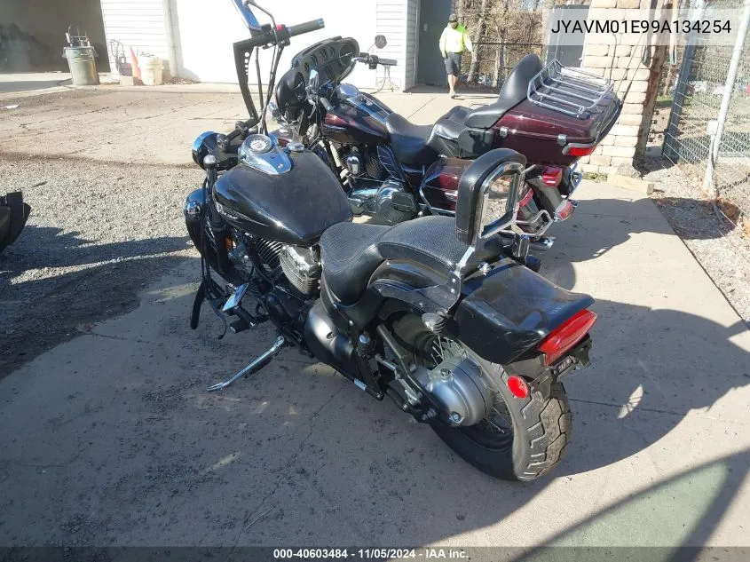 2009 Yamaha Xvs650 A/At VIN: JYAVM01E99A134254 Lot: 40603484