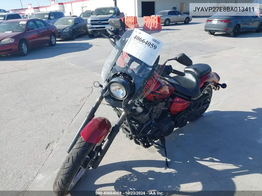 2011 Yamaha Xv1900 Cu VIN: JYAVP27E8BA013411 Lot: 40664059