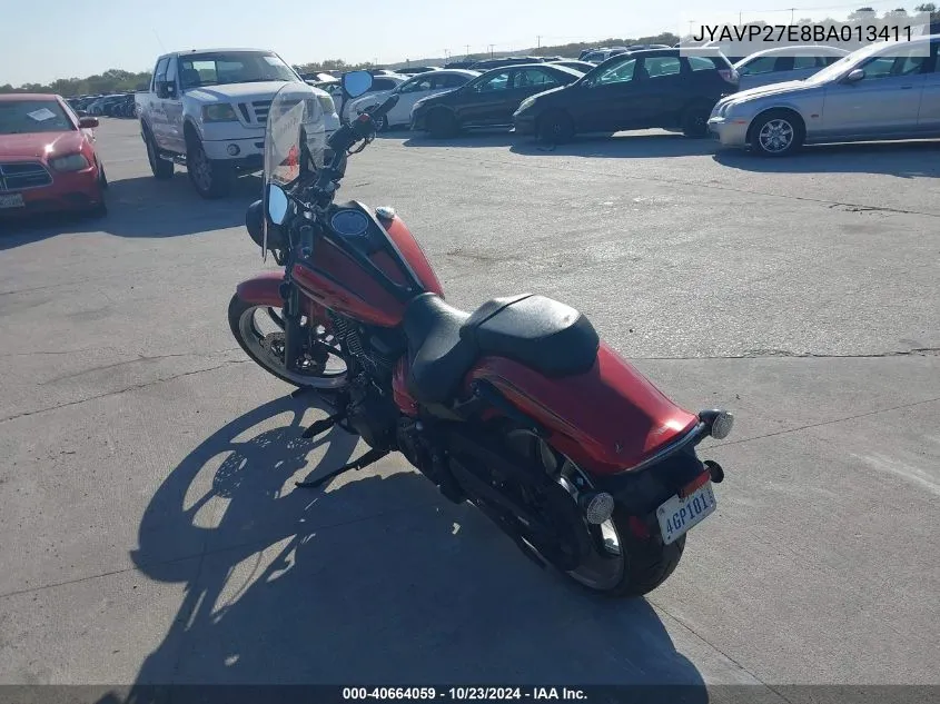 2011 Yamaha Xv1900 Cu VIN: JYAVP27E8BA013411 Lot: 40664059