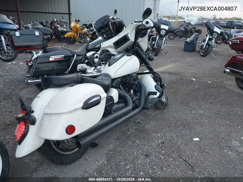 2012 Yamaha Xv1700 As/Ats VIN: JYAVP28EXCA004807 Lot: 40684331