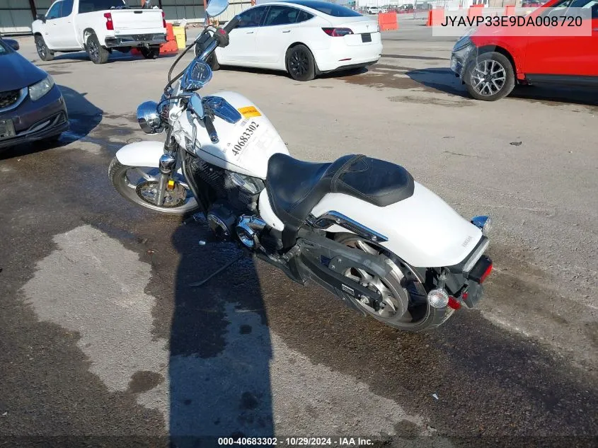 2013 Yamaha Xvs1300 Cu VIN: JYAVP33E9DA008720 Lot: 40683302