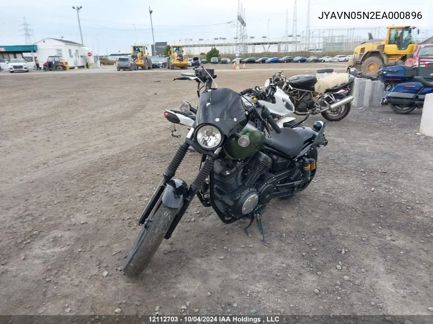 2014 Yamaha Xvs950 Cu VIN: JYAVN05N2EA000896 Lot: 12112703