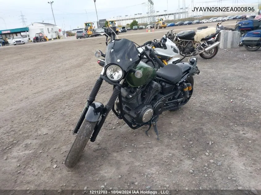 2014 Yamaha Xvs950 Cu VIN: JYAVN05N2EA000896 Lot: 12112703