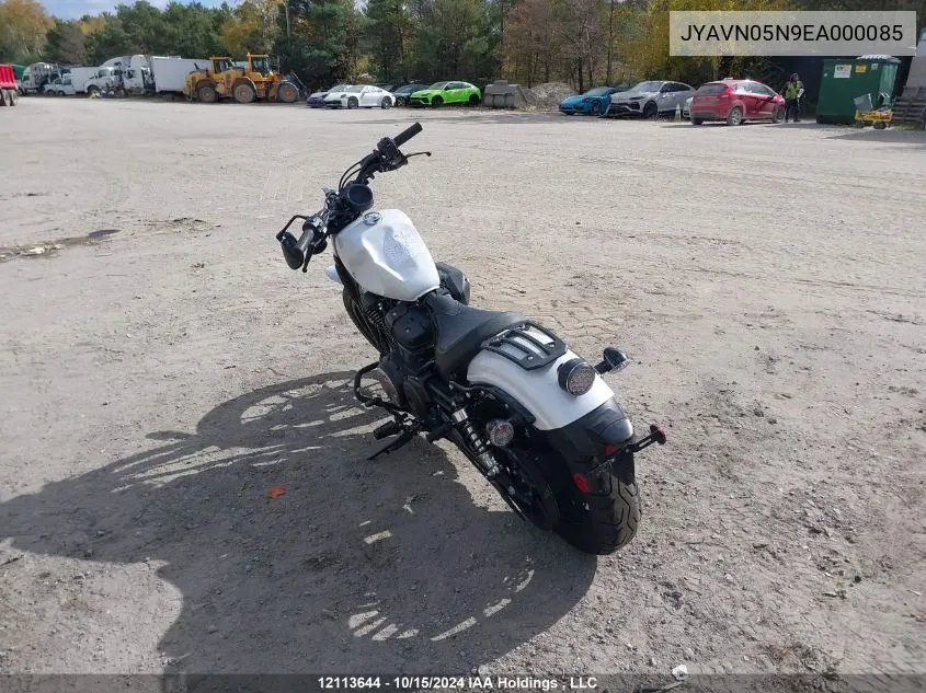 2014 Yamaha Xvs950 Cu VIN: JYAVN05N9EA000085 Lot: 12113644