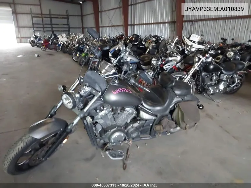 2014 Yamaha Xvs1300 Cu VIN: JYAVP33E9EA010839 Lot: 40637313