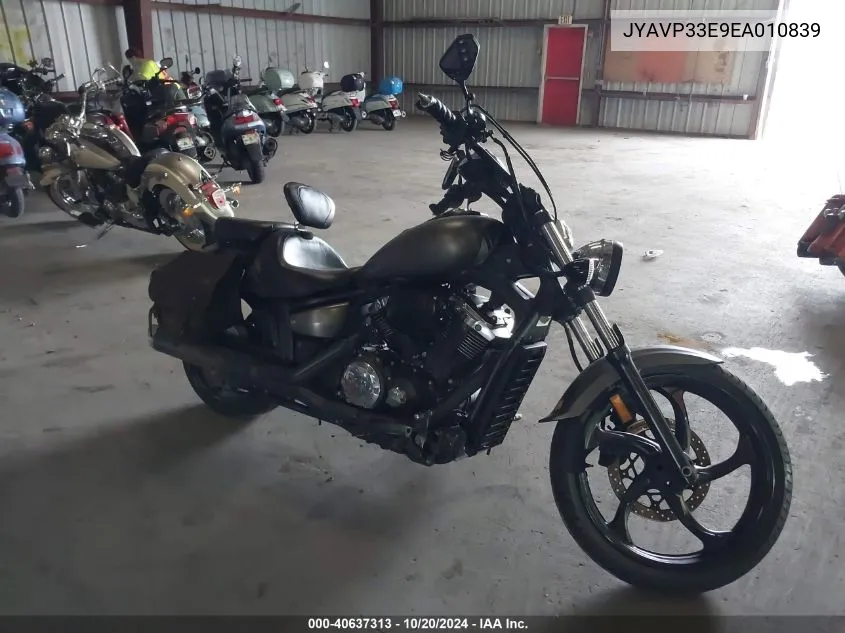 2014 Yamaha Xvs1300 Cu VIN: JYAVP33E9EA010839 Lot: 40637313