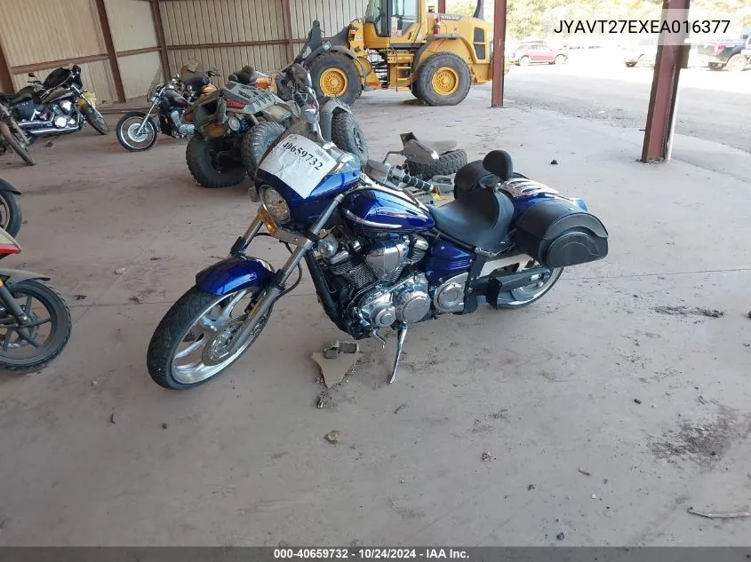 2014 Yamaha Xv1900 VIN: JYAVT27EXEA016377 Lot: 40659732