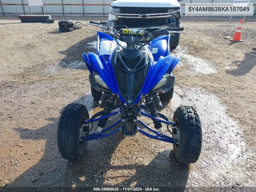 2019 Yamaha Yfm700 R VIN: 5Y4AM8638KA107049 Lot: 39995630