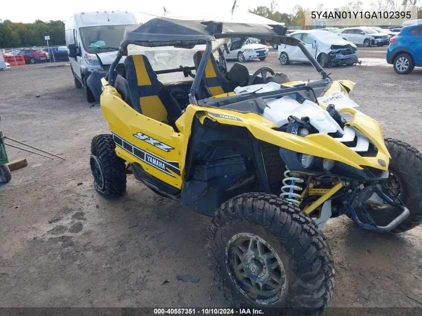 2016 Yamaha Yxz1000 Se VIN: 5Y4AN01Y1GA102395 Lot: 40557351