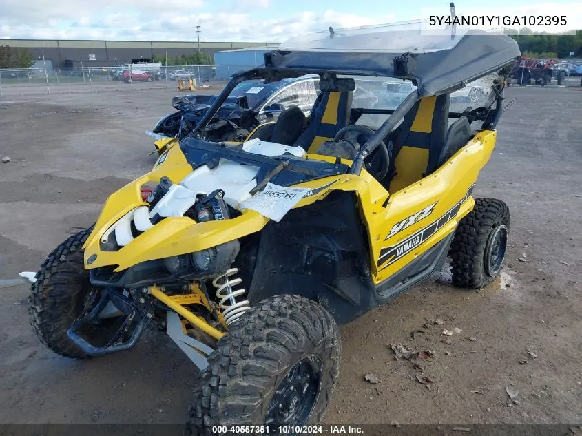 2016 Yamaha Yxz1000 Se VIN: 5Y4AN01Y1GA102395 Lot: 40557351